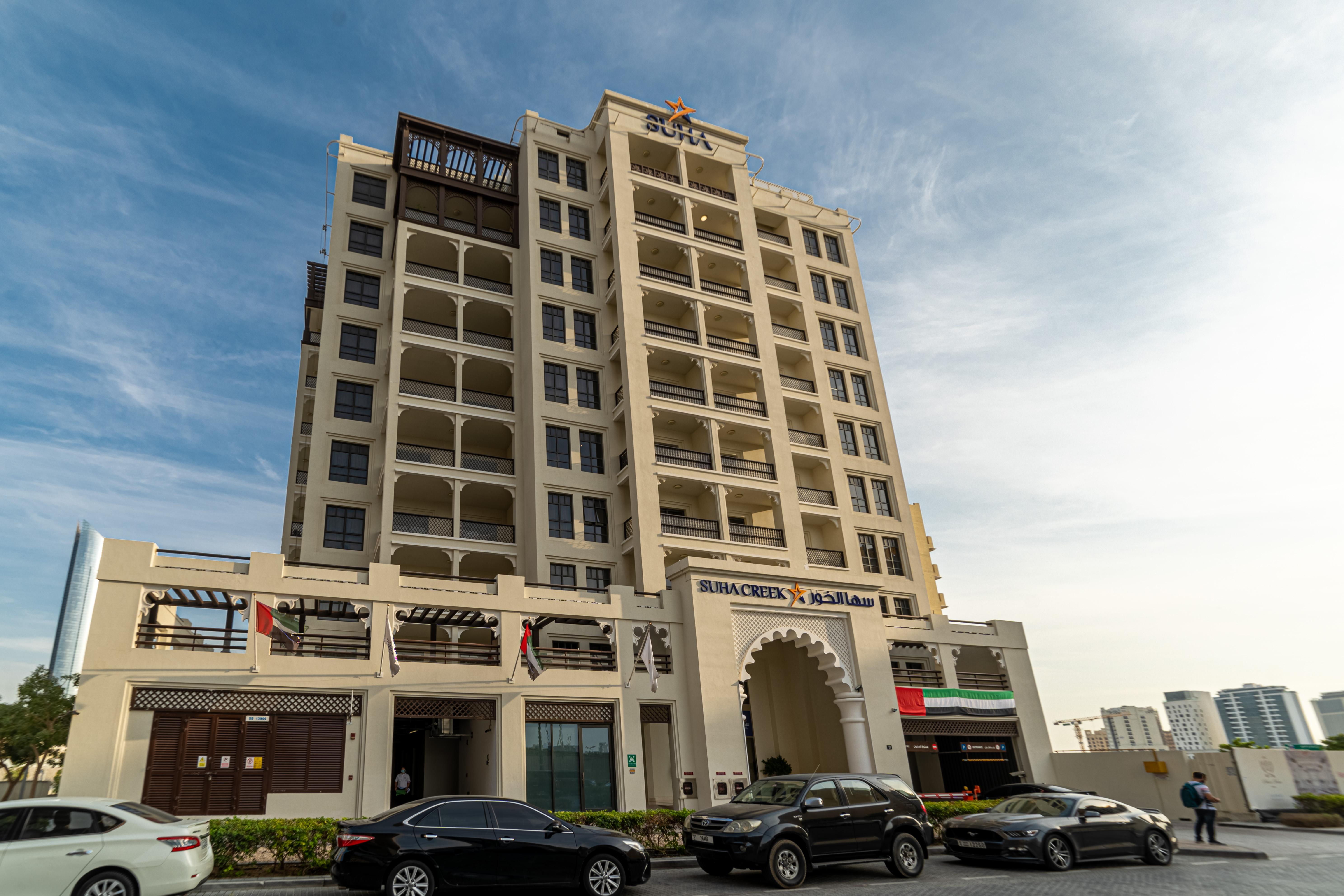 Suha Creek Hotel Apartment, Waterfront Jaddaf, Dubai Exteriör bild