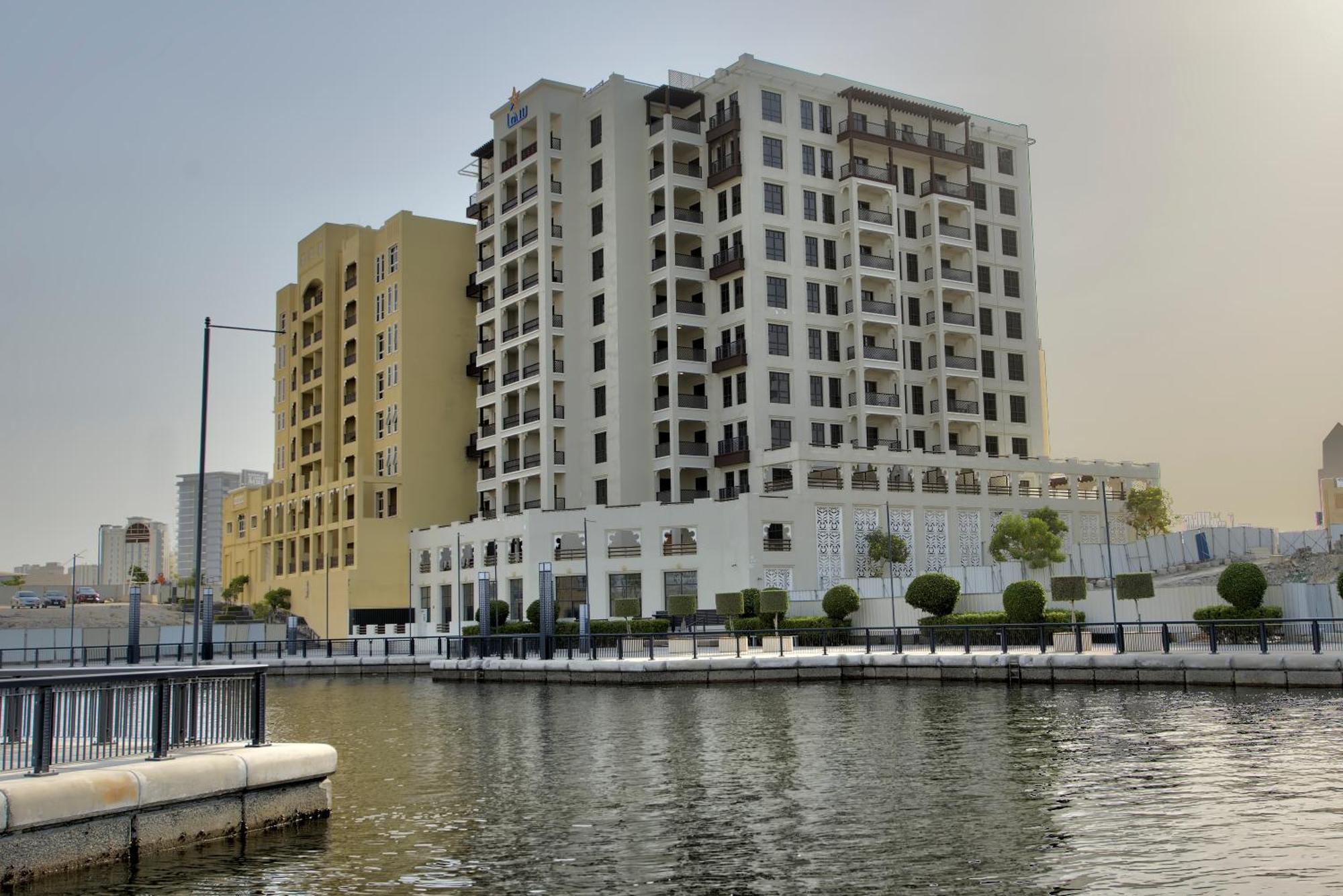 Suha Creek Hotel Apartment, Waterfront Jaddaf, Dubai Exteriör bild