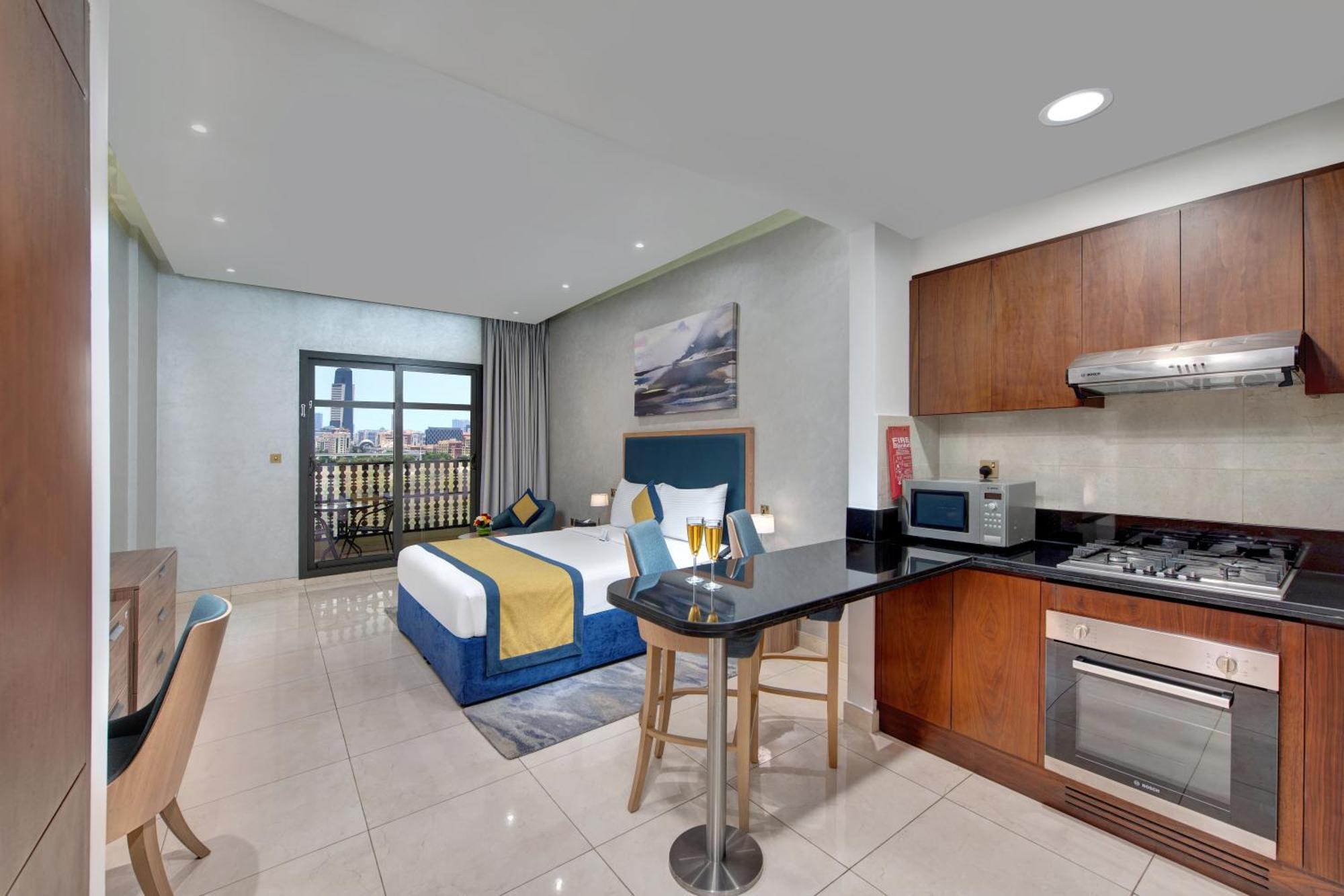 Suha Creek Hotel Apartment, Waterfront Jaddaf, Dubai Exteriör bild