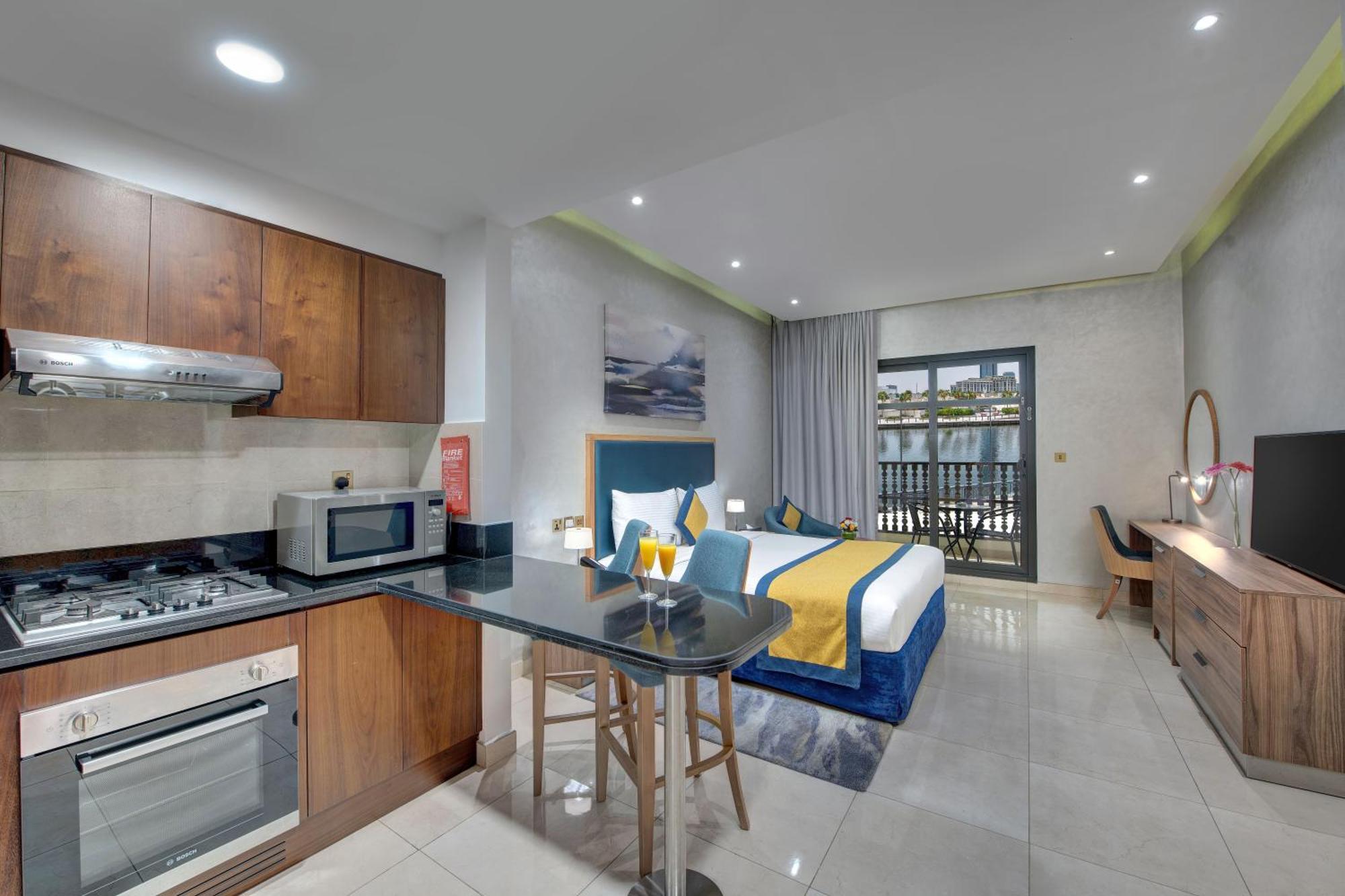Suha Creek Hotel Apartment, Waterfront Jaddaf, Dubai Exteriör bild