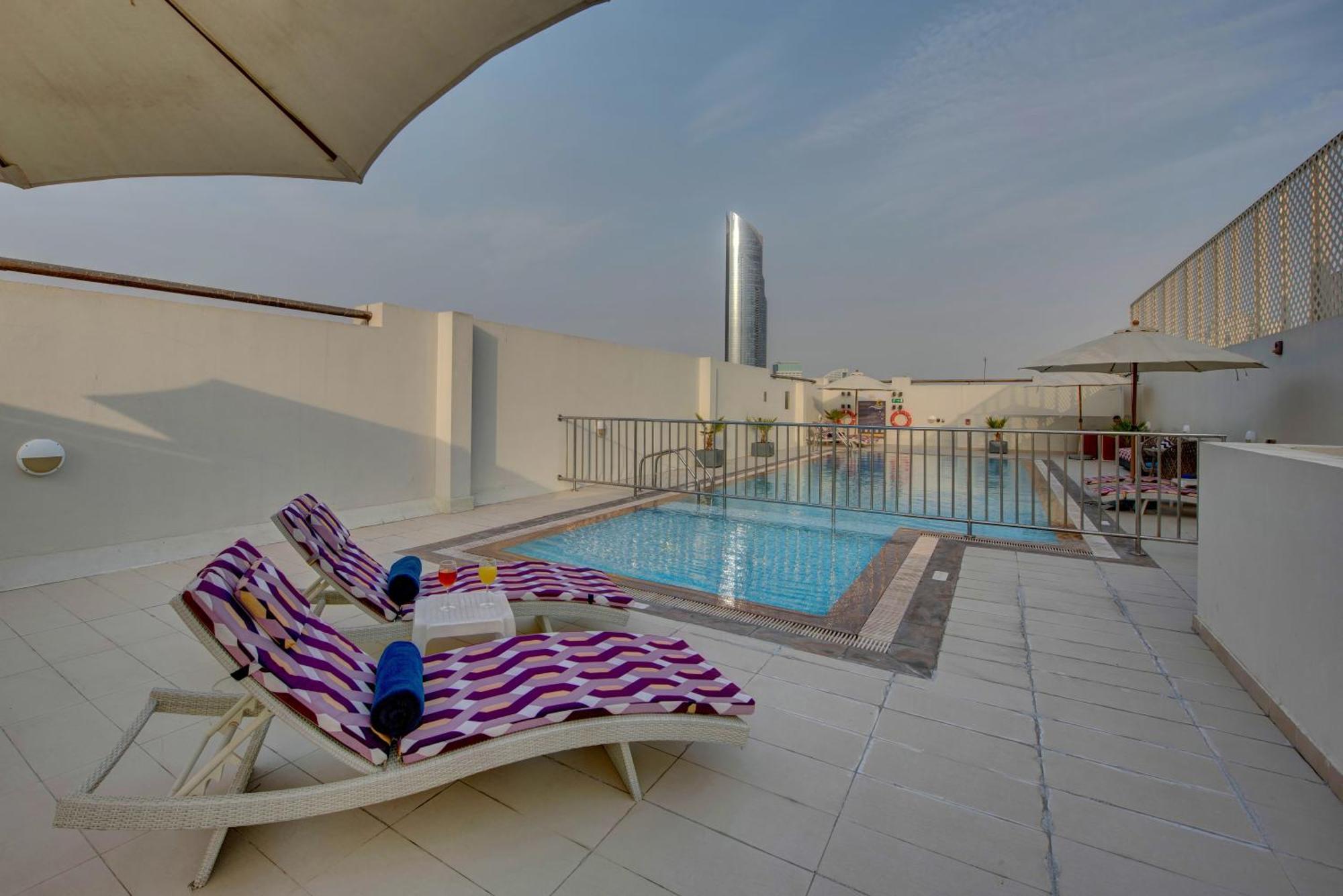 Suha Creek Hotel Apartment, Waterfront Jaddaf, Dubai Exteriör bild